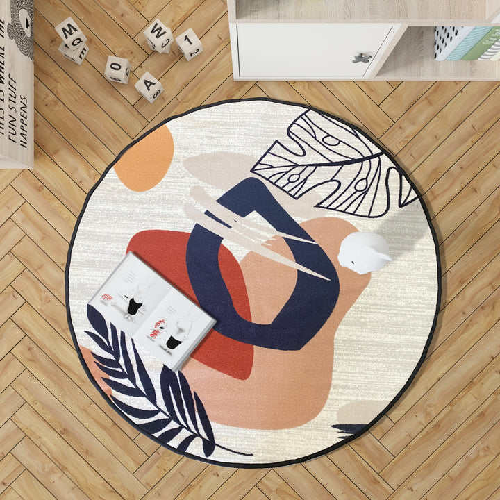 3D Digital Printed Carpet, Rugs for Living Room , Bedroom , Rug with Anti Slip Backing - DR1026