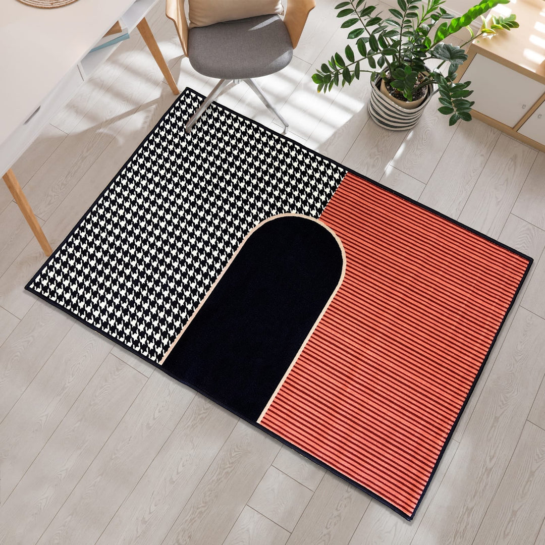 3D Digital Printed Carpet,  Bath/Door with Anti Slip Backing - DR1027