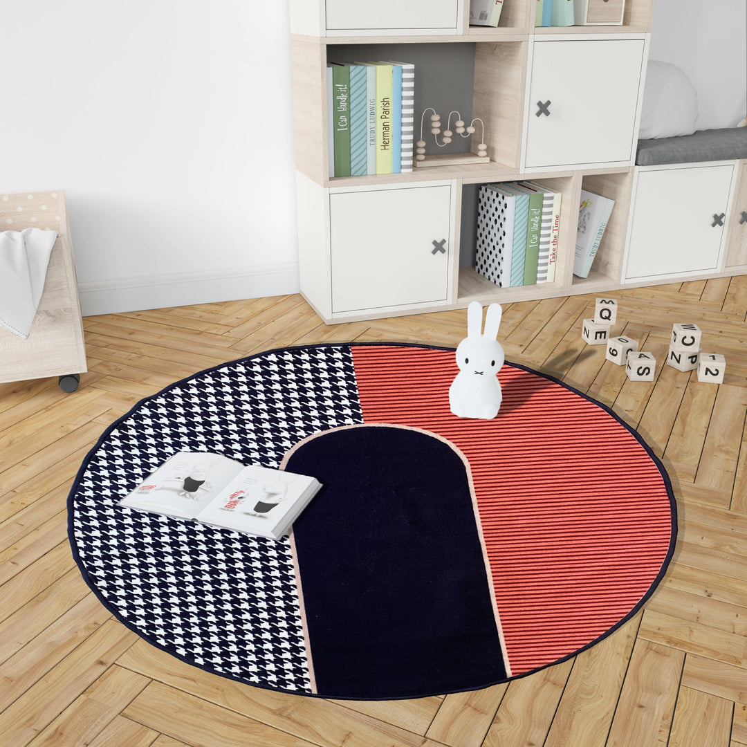 3D Digital Printed Carpet, Rugs for Living Room , Bedroom , Rug with Anti Slip Backing - DR1027