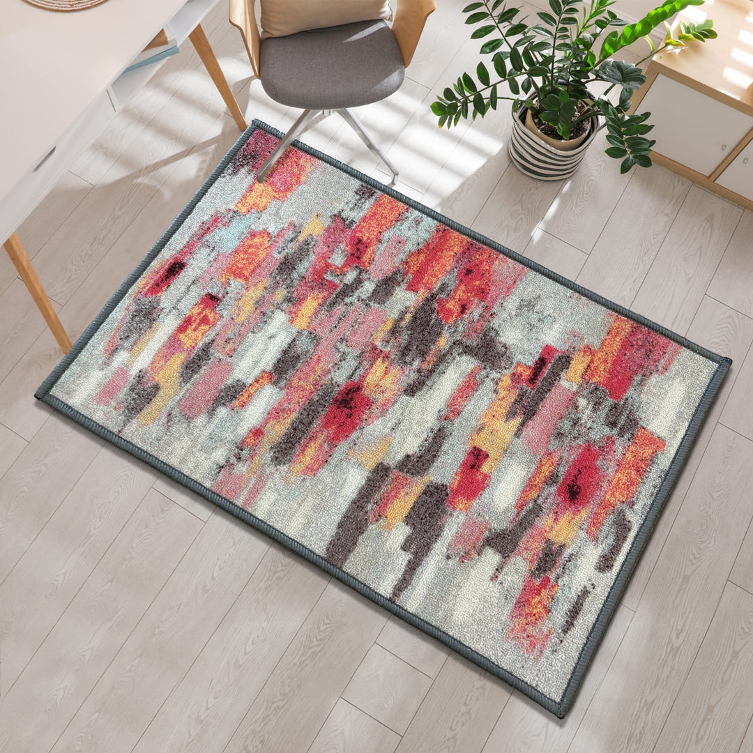 3D Digital Printed Carpet, Rugs for Living Room , Bedroom , Rug with Anti Slip Backing - DR1028