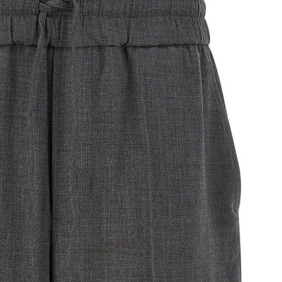Ami Paris Mélange Wool Pants