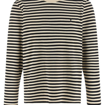 Ami Paris Ami De Coeur Marinière T-shirt