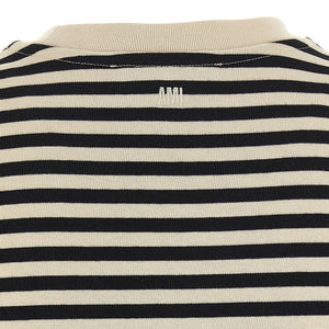 Ami Paris Ami De Coeur Marinière T-shirt