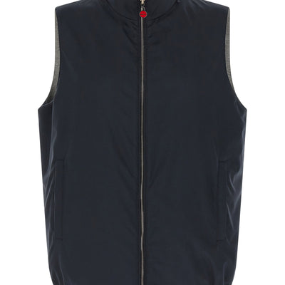 Kiton Double Face Nylon Vest
