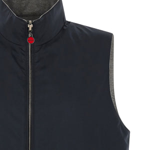 Kiton Double Face Nylon Vest