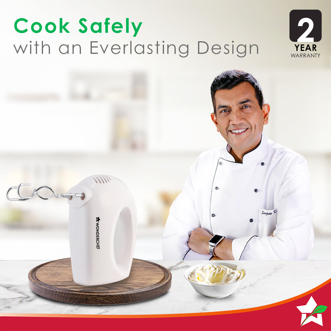 Ultima Plus Hand Mixer, 200W, 5