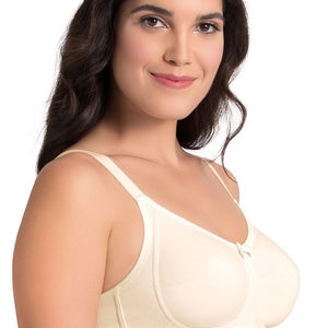 Ultimo Essential Cotton Non-Padded Non-Wired Bra (Pack of 2) - Whtsmke-Whtsmke Pr