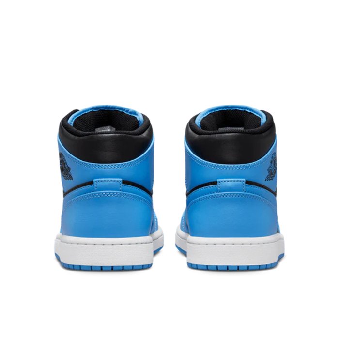 Air Jordan 1 Mid Unc Blue Black