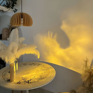 Rotating Ripple Lamp