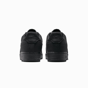 NIKE | AIR FORCE 1 LOW CANVAS { BLACK/BLACK
