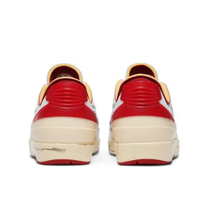 Off-White x Air Jordan 2 Retro Low SP 'White Varsity Red'