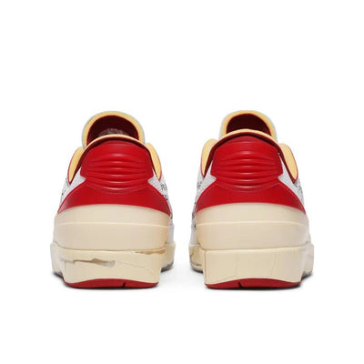 Off-White x Air Jordan 2 Retro Low SP 'White Varsity Red'