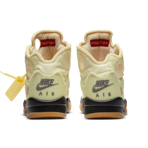 Off-White x Air Jordan 5 SP 'Sail'