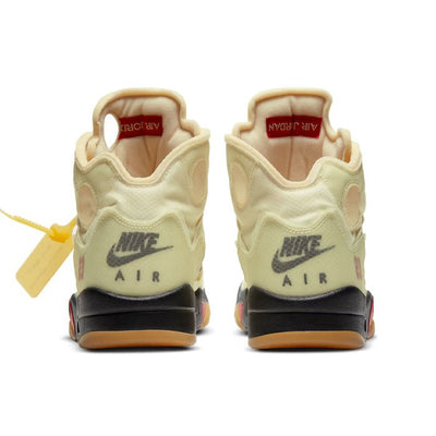 Off-White x Air Jordan 5 SP 'Sail'