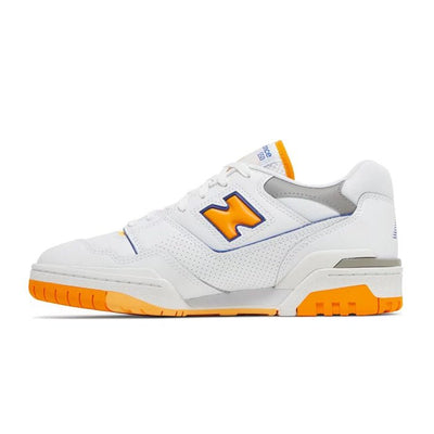 New Balance 550 White Vibrant Orange