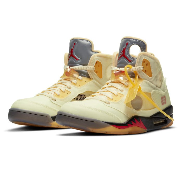 Off-White x Air Jordan 5 SP 'Sail'