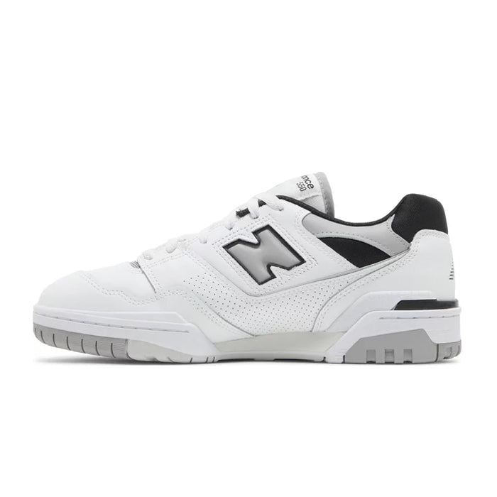 New Balance 550 White Concrete Black