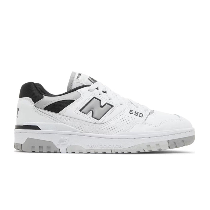New Balance 550 White Concrete Black