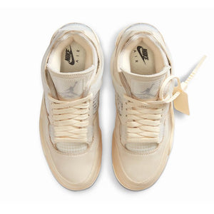 Off-White x Air Jordan 4 Retro SP 'Sail'