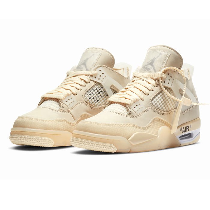 Off-White x Air Jordan 4 Retro SP 'Sail'