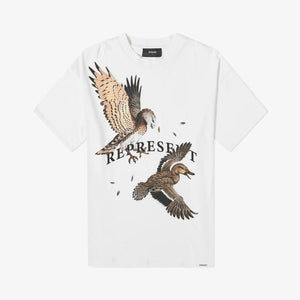 Represent | BIRDS OF PREY T-SHIRT  { WHITE