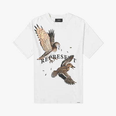 Represent | BIRDS OF PREY T-SHIRT  { WHITE