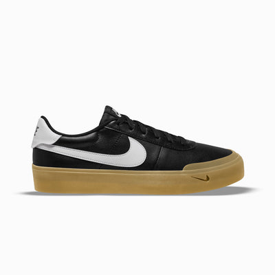 Nike | COURT SHOT { BLACK/WHITE-GUM LIGHT BROWN