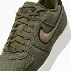 NIKE | AIR FORCE 1 LOW CANVAS { ARMY OLIVE/MATTE OLIVE-PHANTOM-BLACK