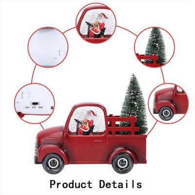Santa Musical Truck With Lamp