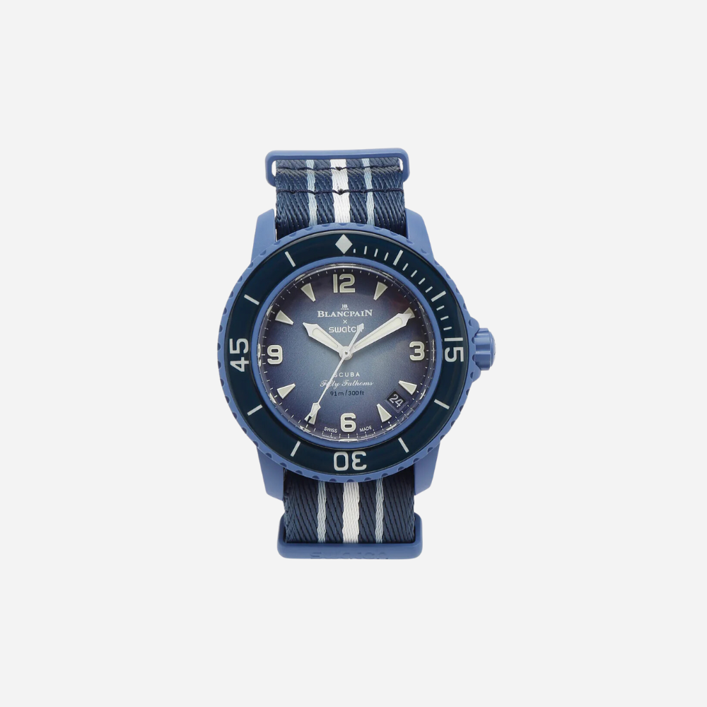 Swatch x Blancpain Bioceramic Scuba Fifty Fathoms Atlantic Ocean