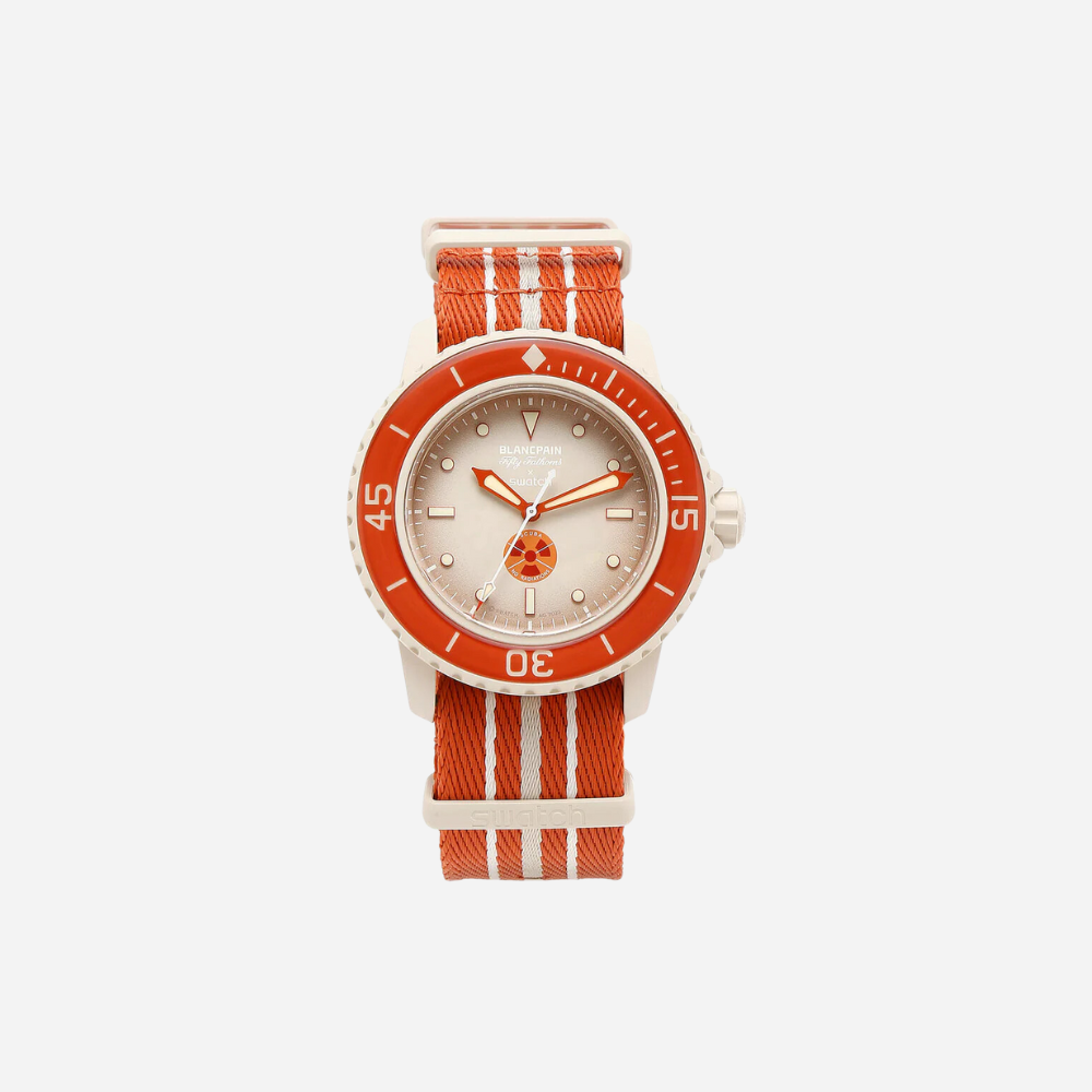 Swatch X Blanpain Bioceramic Scuba Fifty Fathoms Arctic Ocean