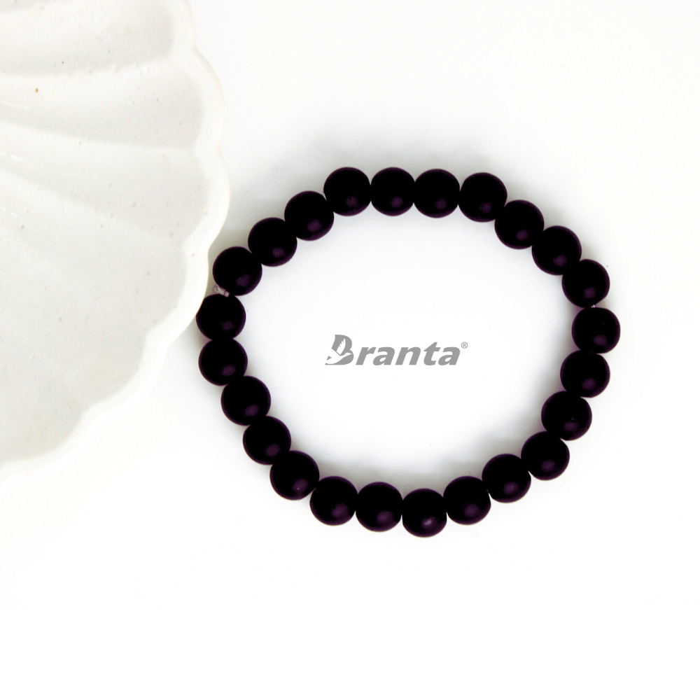 Black Velvet Stone Bracelet For Women