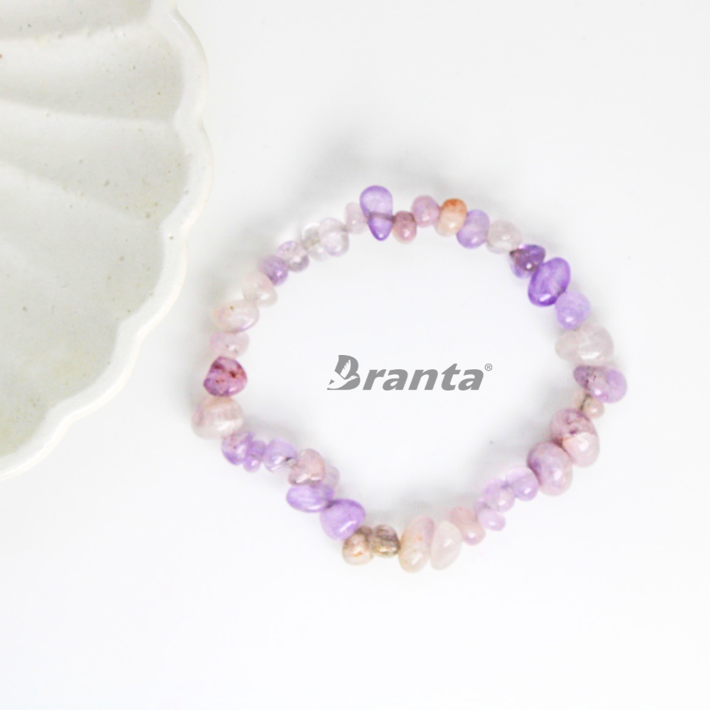 Amethyst Tranquility Stone Bracelet For women