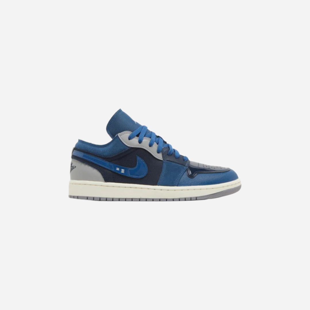 Nike Jordan 1 Low Se Craft Obsidian French Blue Ashen Slate White