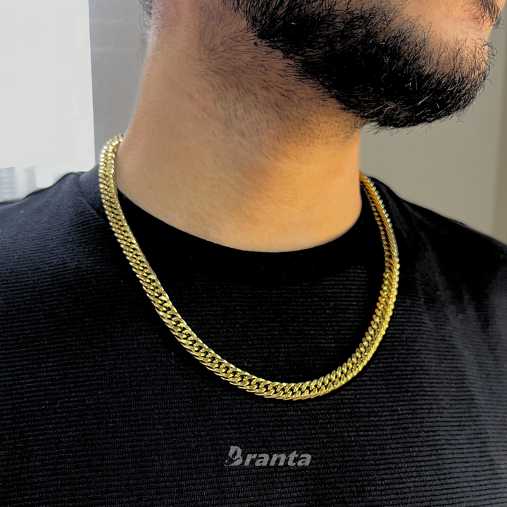 Branta Luxe Men's Heavyweight Gold Chain (21.5 Inch)