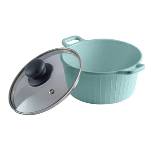 Terraware Melamine Casserole with Glass Lid