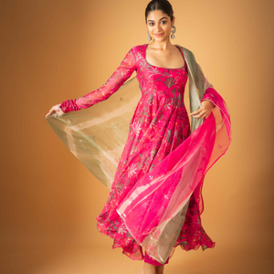 Taavi Chanderi Suit Set