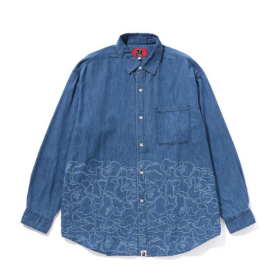 BAPE 30TH ANNIVERSARY DENIM SHIRT