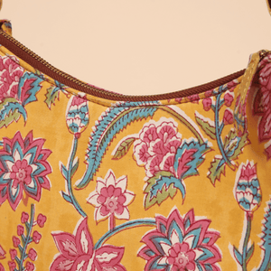 Sunlit Petals Baguette Bag