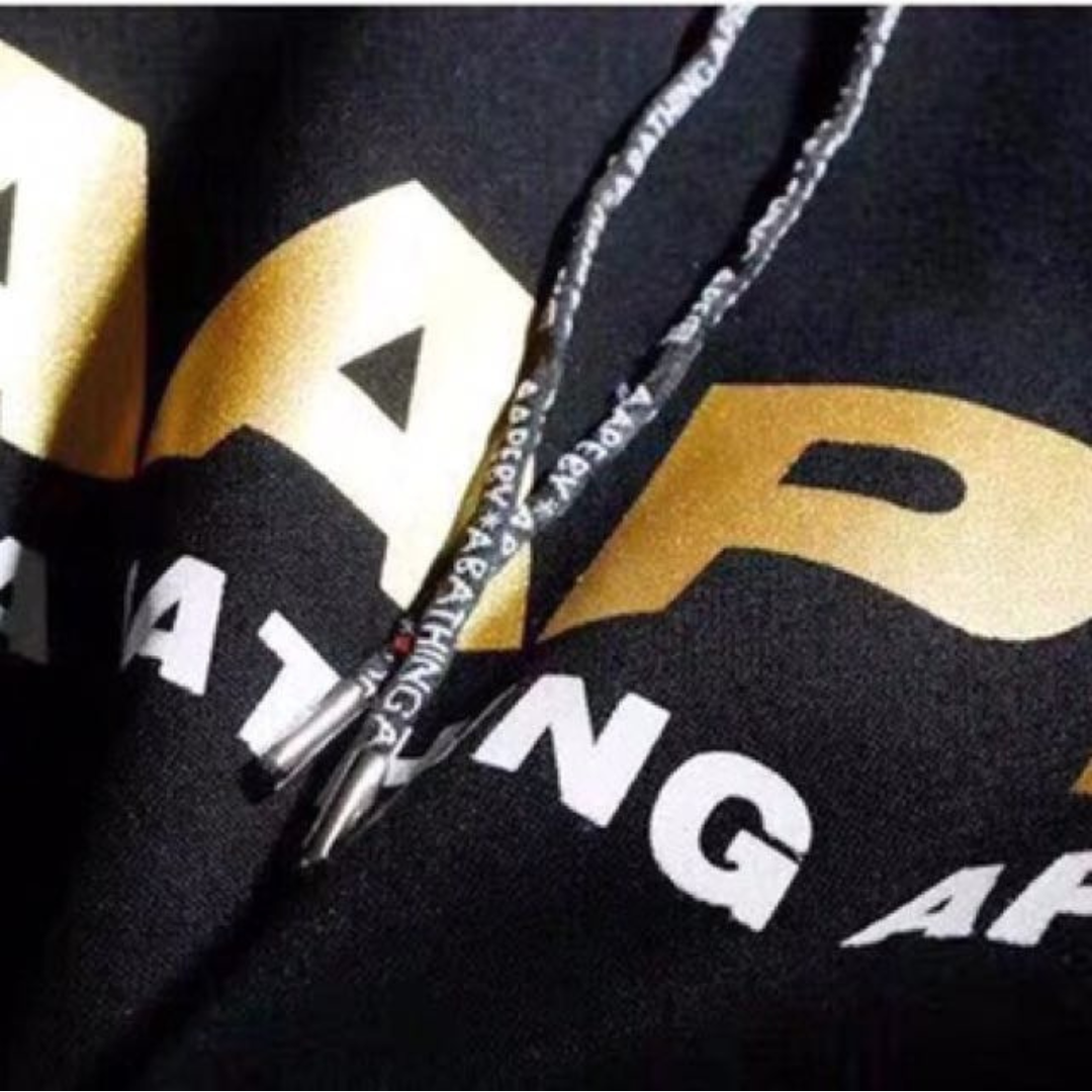 Aape Audi R8 Black Hoodie