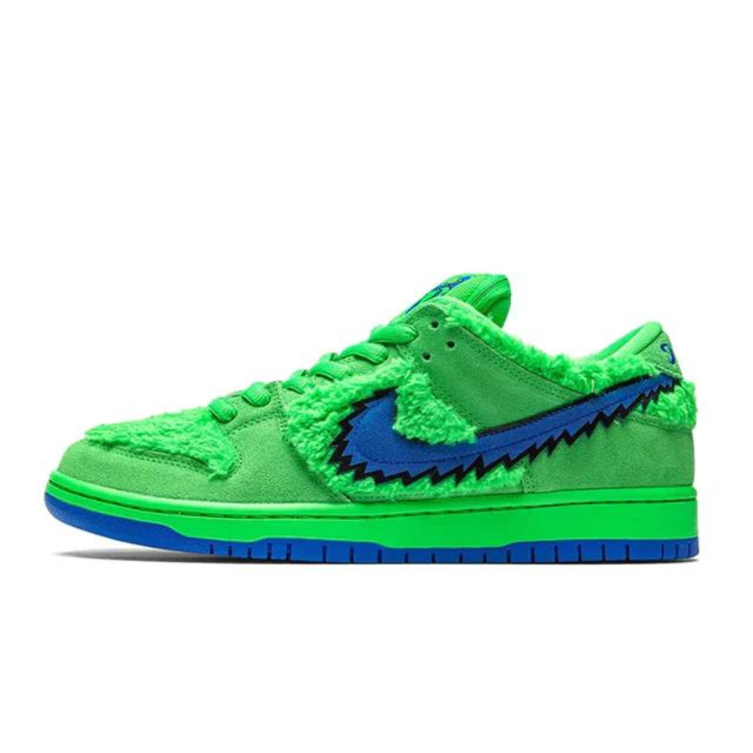 Grateful  Dead X SB Dunk Low Green Bear