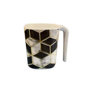 Terraware Melamine Rhombus Square Mug | 1 Pc