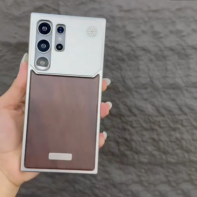 Nature Inspired Wood Grain Metallic Case - Samsung