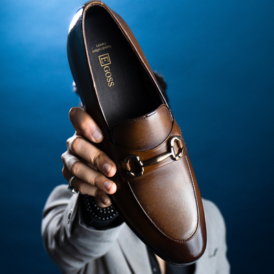 Egoss Buckled Loafers For Men