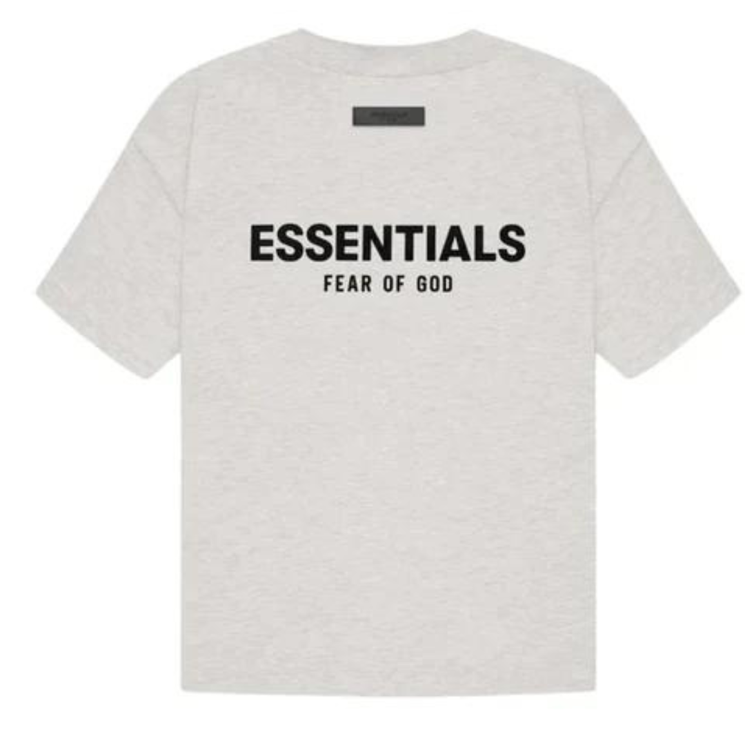 Fear Of God  Essentials Light Oatmeal Tee