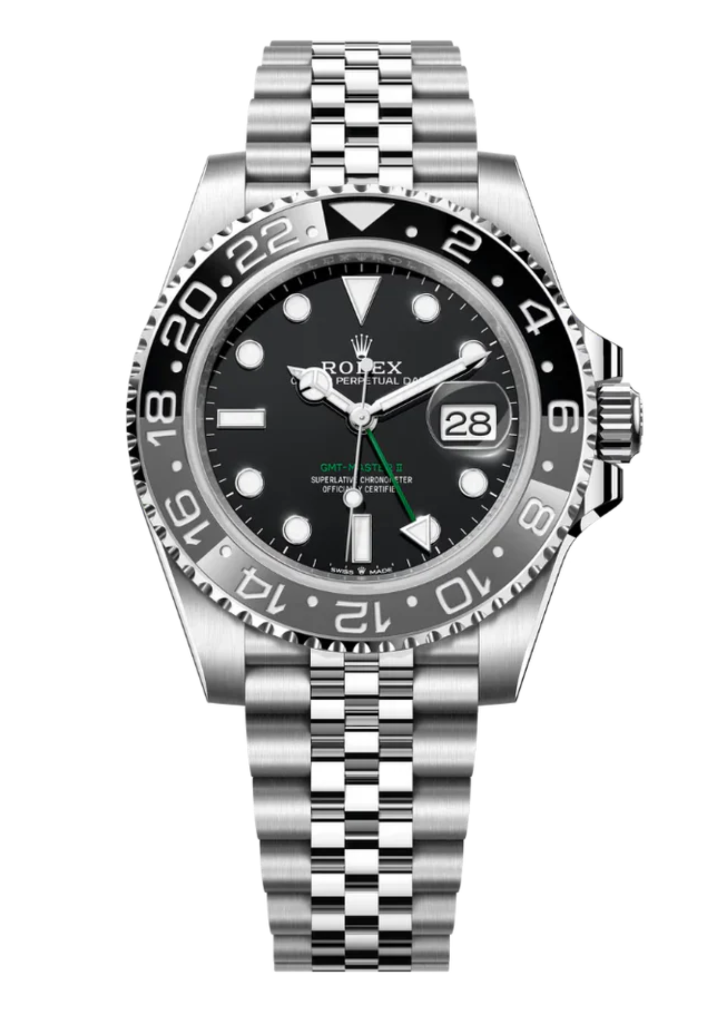 Rolex GMT Master II “Bruce Wayne” Jubilee 126710GRNR