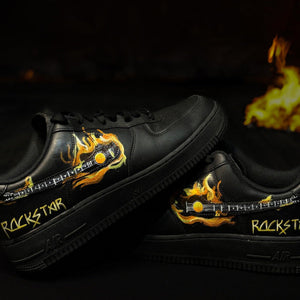 ROCKSTAR NIKE AIR FORCE CUSTOMIZED