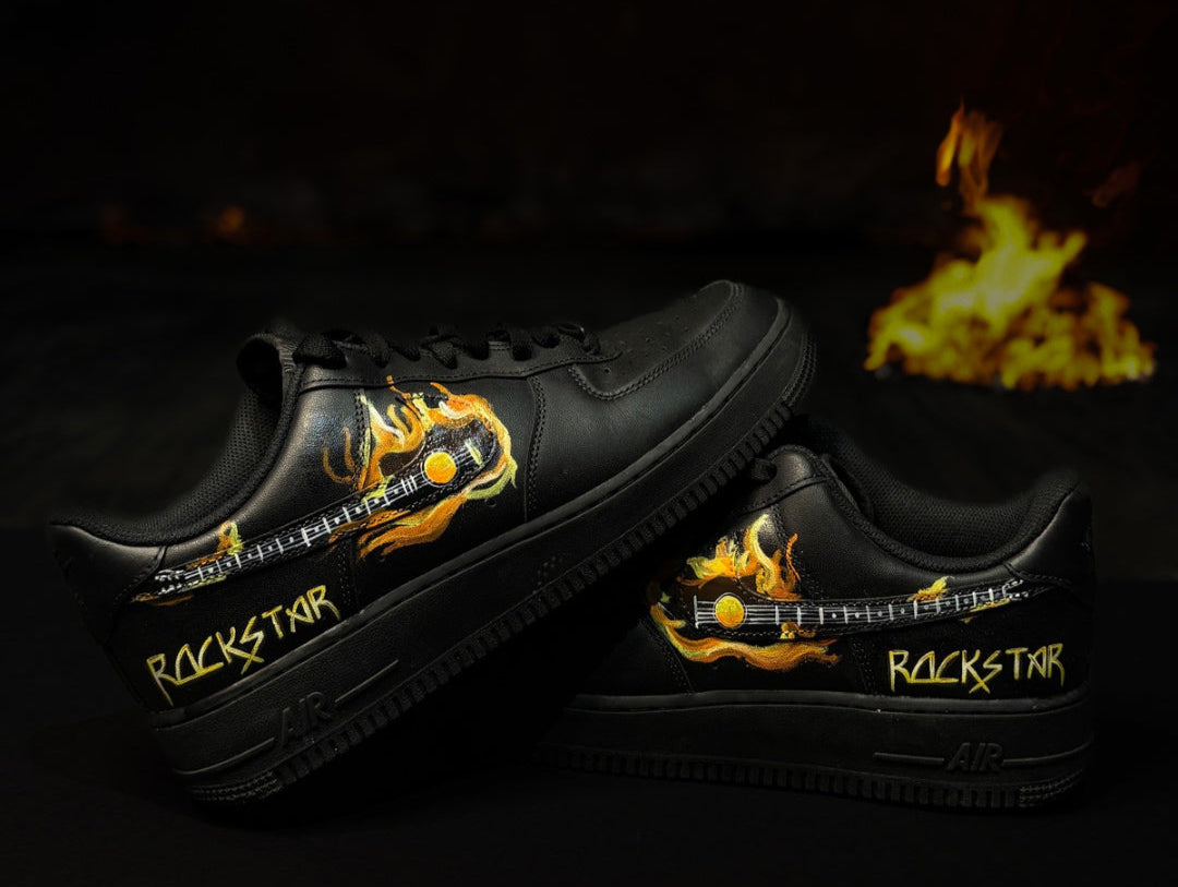 ROCKSTAR NIKE AIR FORCE CUSTOMIZED