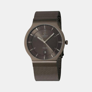 Harmony Men Quartz Black Dial Analog Stainless Steel Watch V133XTJMJ