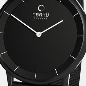 Banke Men Quartz Black Dial Analog Nylon Watch V143GBBMB